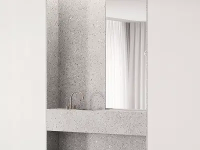 186 bathroom furniture 02 elegant minimal luxury 01 3D model