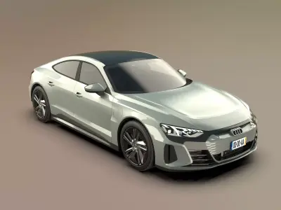 Audi e-tron GT quattro  3D model