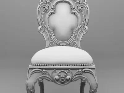 Classic Chair 3D model 3D model