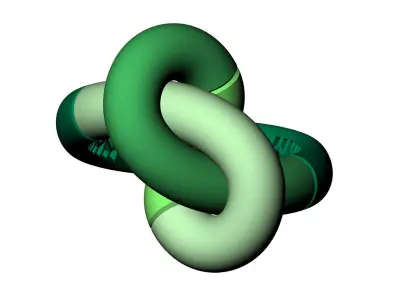 Golden Knot 3D print model