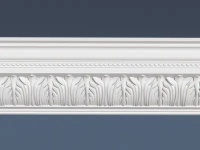 Decorative Crown Molding 3D model get