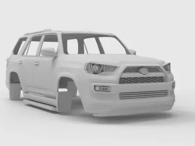 Toyota 4runner 2015 3D print model