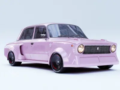 VAZ Lada 2101 Widebody 3D model