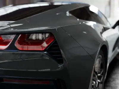 corvette stingray 3D model