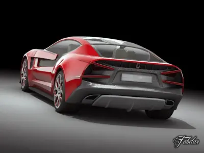 Giugiaro Brivido 1 0 std mat 3D model