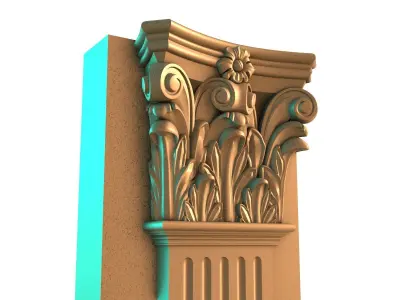 Capital rg03 Low-poly 3D model