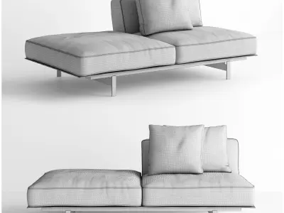 Lema Yard Sofa Unit 07 3D model