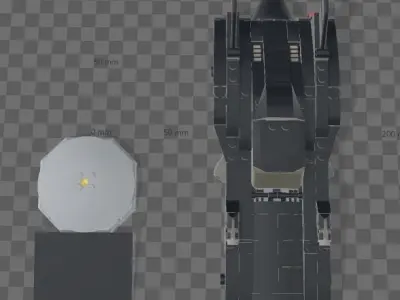 LEGO 1989 BATMOBILE SPECIAL EDITION 40433 3D model