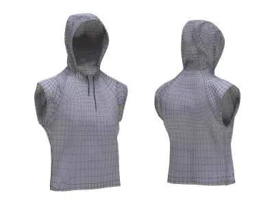 Shirt Low-poly 3D model