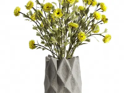 bouquet set 3D model 5