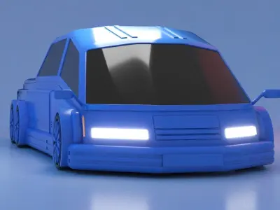 Future Car 30 3D model