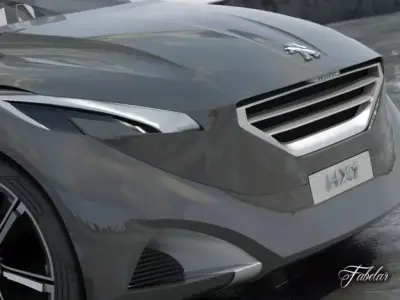 Peugeot HX1 2 0 3D model