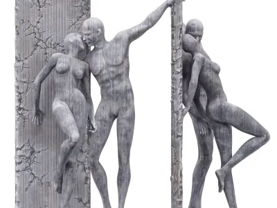 Bob Quinn 1948  Figurative sculptor Free 3D model