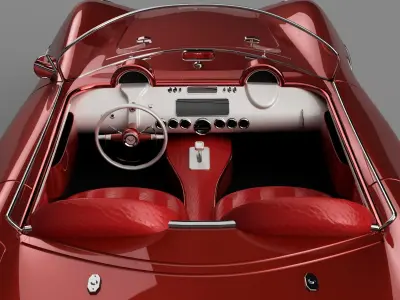 Chevrolet Corvette 3D print model