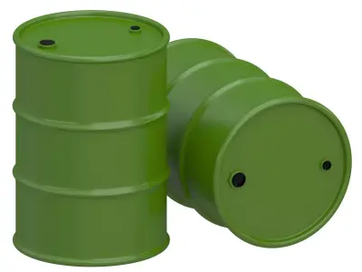 Barrel Green 3D model