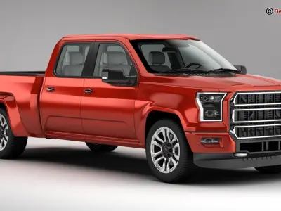 Generic Pickup 3D model