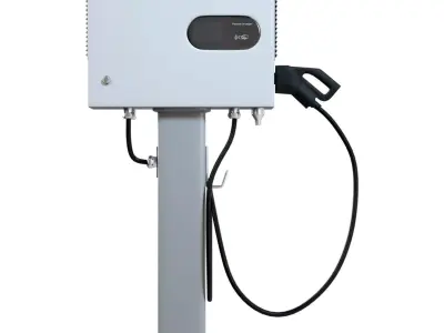 Corebox Series DC Charger Low-poly 3D model