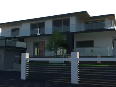 Luxury Villa 3D model