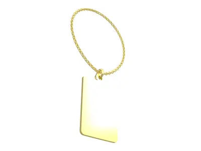 Necklace v1 001 Low-poly 3D model