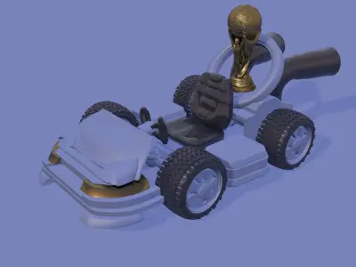 E1 Karting  3D model