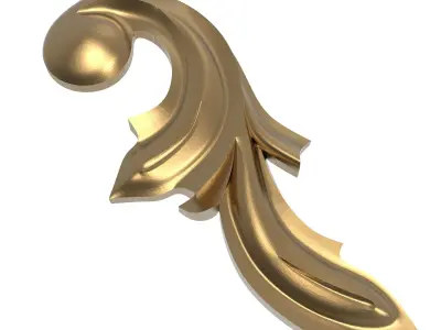  decorative pattern ready for 3D printing 3D model