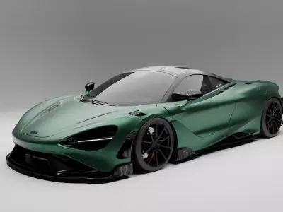 McLaren 765 LT 3D model