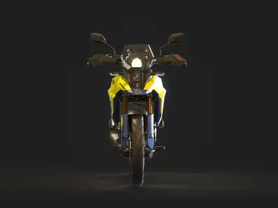 Base model  Suzuki V Storm 800 2023 3D model