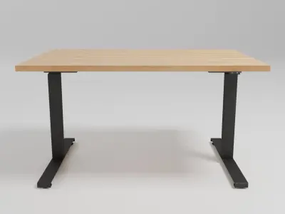 OGI DRIVE - Rectangular electric workstation desk - Free 3D model