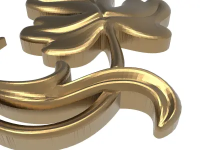  decorative pattern ready for 3D printing 3D model