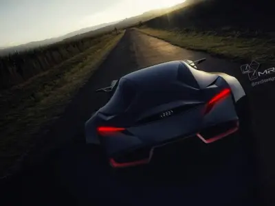 Quattro Spectre coupe version Low-poly 3D model