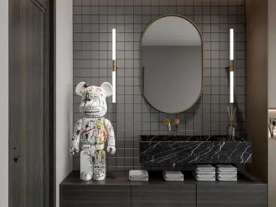 Bathroom 49 3D model