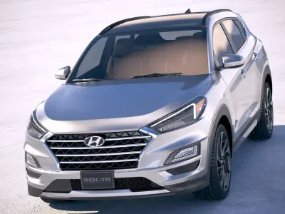 Hyundai Tucson 2018 3D model