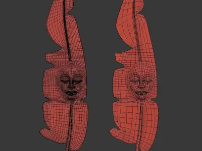 Sculpture poet s soul 3D model