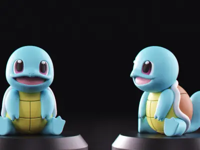 Pokemon - Squirtle 3D print model