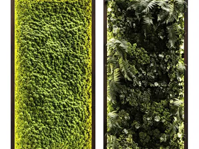 Phytowalls collection 3D model