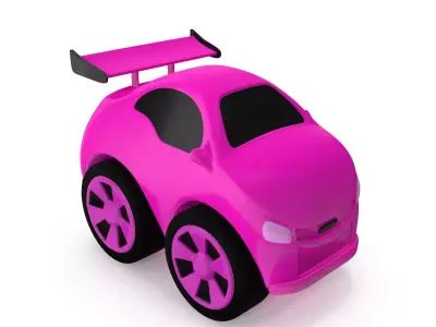 car toy Low-poly 3D model