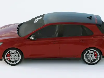 Hyundai i30 N 2021 3D model