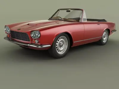 Gordon-Keeble GK1 convertible 3D model