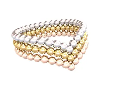 stack ring 3D print model 3D print model