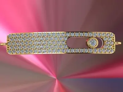 bracelet messika  3D print model