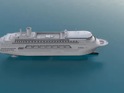 Ship Majestic Princess 3D model