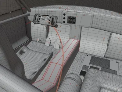 Porshe 911 Dragster 3D model
