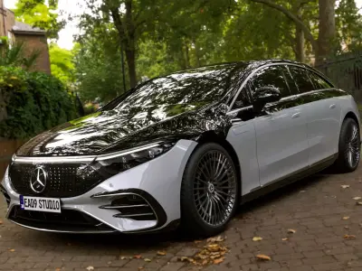 Mercedes Benz EQS 580 3D model