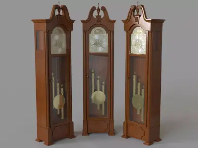 Howard Miller Grandfather Clock 3D model