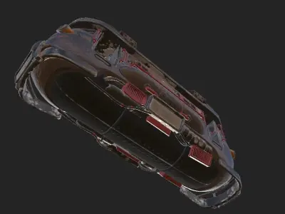 Air BUS  Low-poly 3D model
