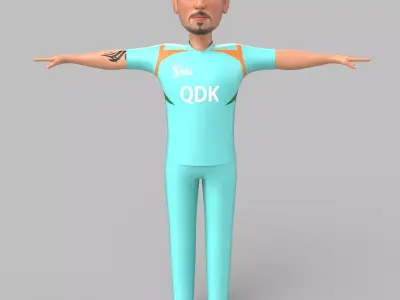 De kock 3D model