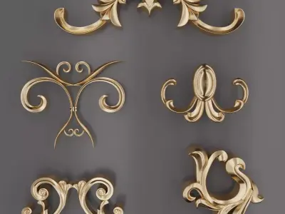 Trim Ornament 101 3D model