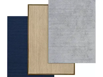 Rug Set 581 3D model