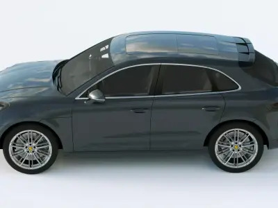 Porsche Macan Turbo 2019 3D model