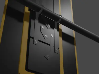  Semaforo1 - StopLight 3D model